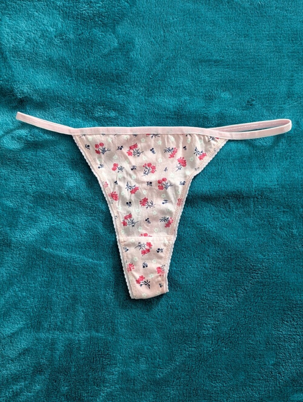 Pick 5 For $20 - Floral Thong - S